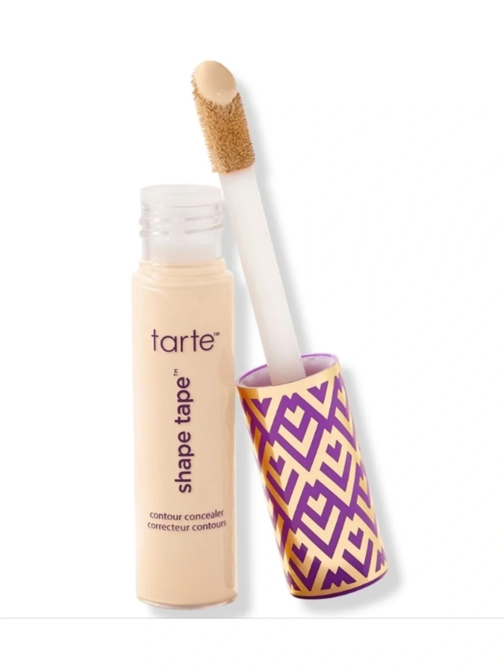 Tarte Shape Tape Contour Concealer 12N Fair Neutral Dual Ended Brush
